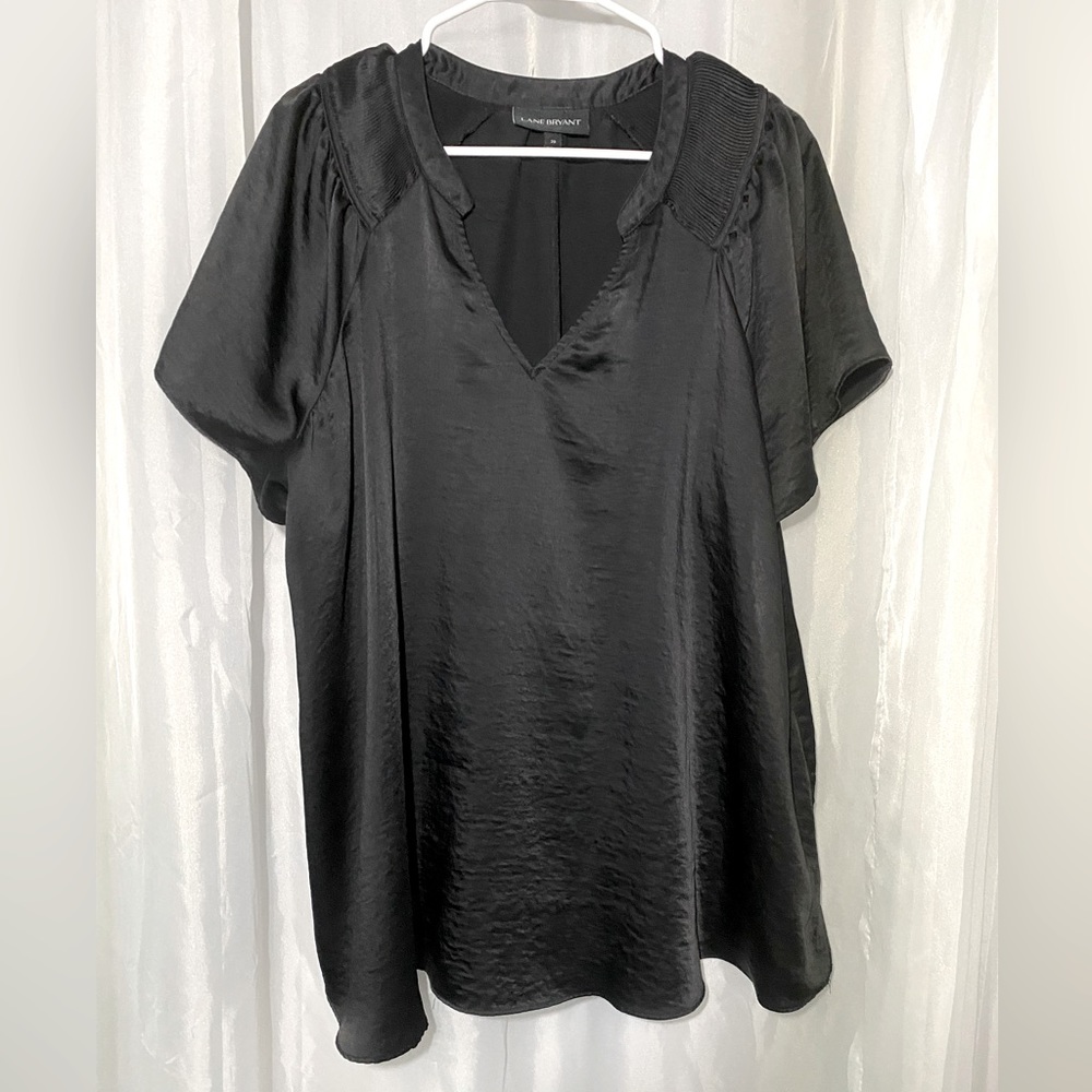 Silky Dress Shirt, Lane Bryant